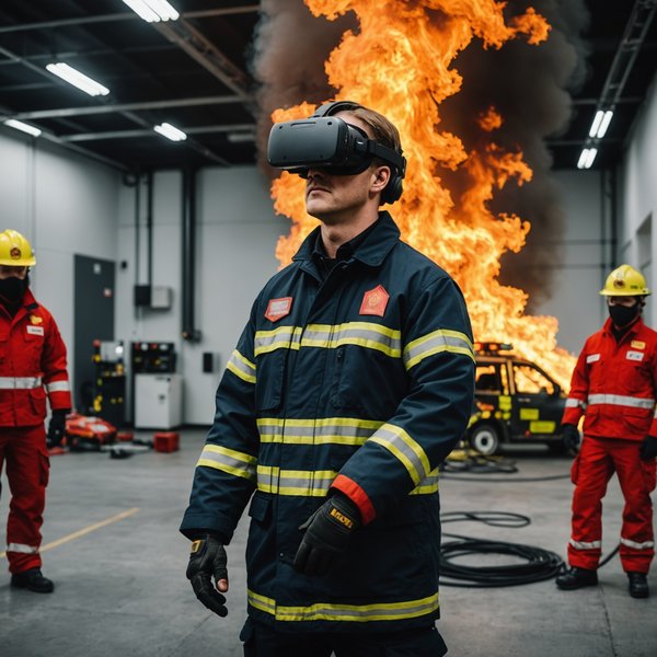 Comment utiliser les technologies de réalité virtuelle pour la simulation de formation en sécurité incendie ?
