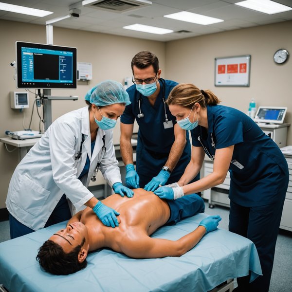 Comment un jeu de simulation médicale peut-il enseigner les procédures d'urgence aux professionnels de santé?